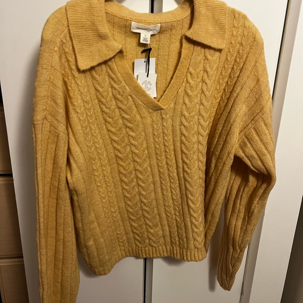 Beige Oatmeal/Light Heather NWT Treasure & Bond Sweater
